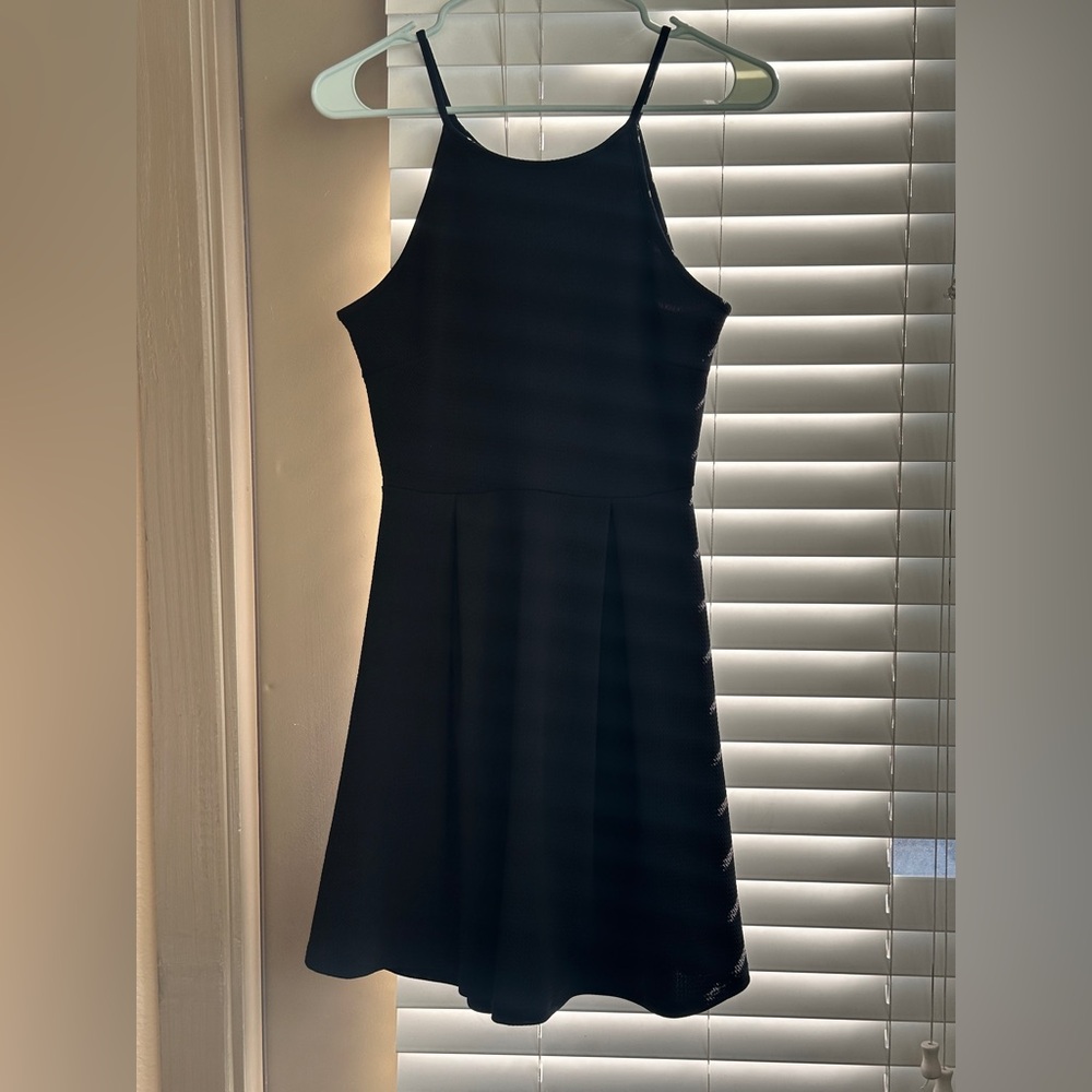 Liittle Black Halter neck Mini Dress